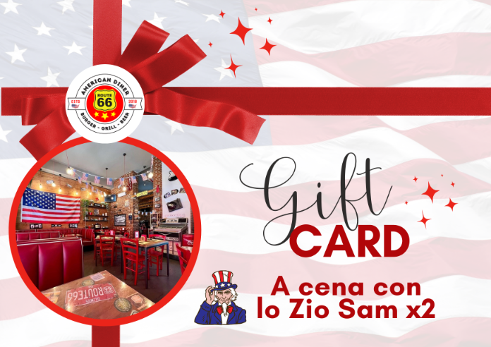 Gift Card A cena con lo Zio Sam