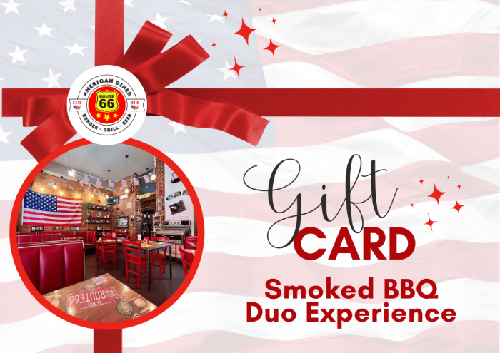 Gift Card Smoked BBQ Duo Experience